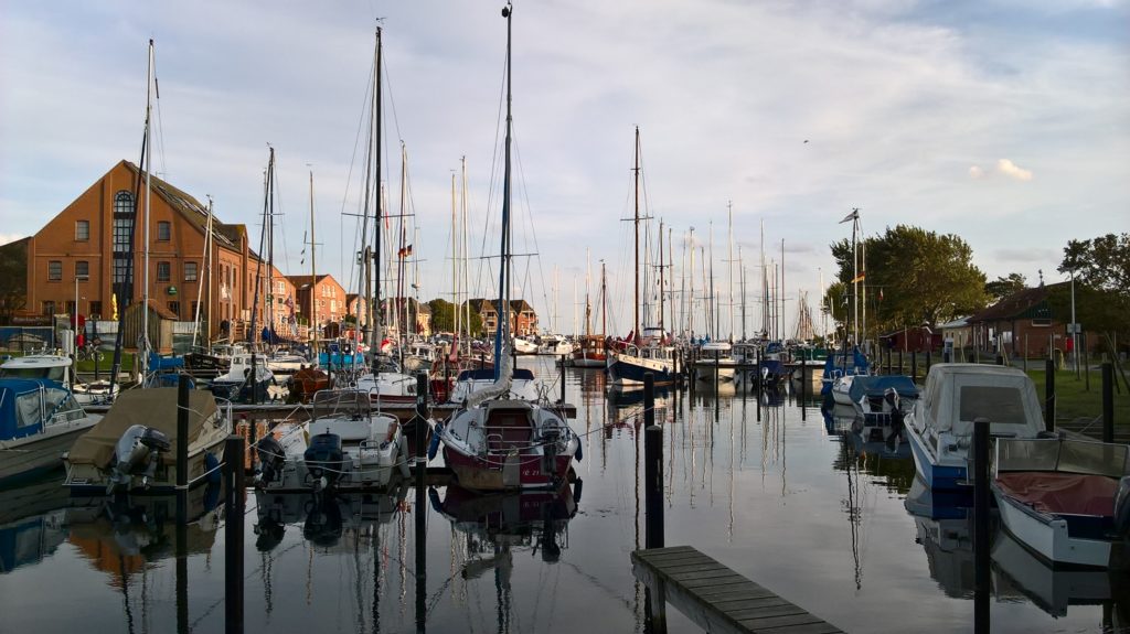 Hafen Orth auf der Ostseeinsel Fehmarn